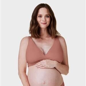 Bravado! Designs Women’s Ballet Nursing Sleep Bra Roseclay L Wireless